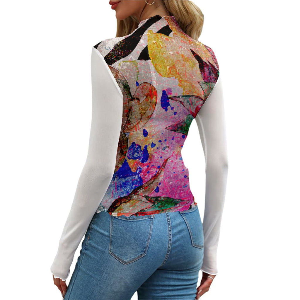 All-Over Print Women's Mesh T-shirt