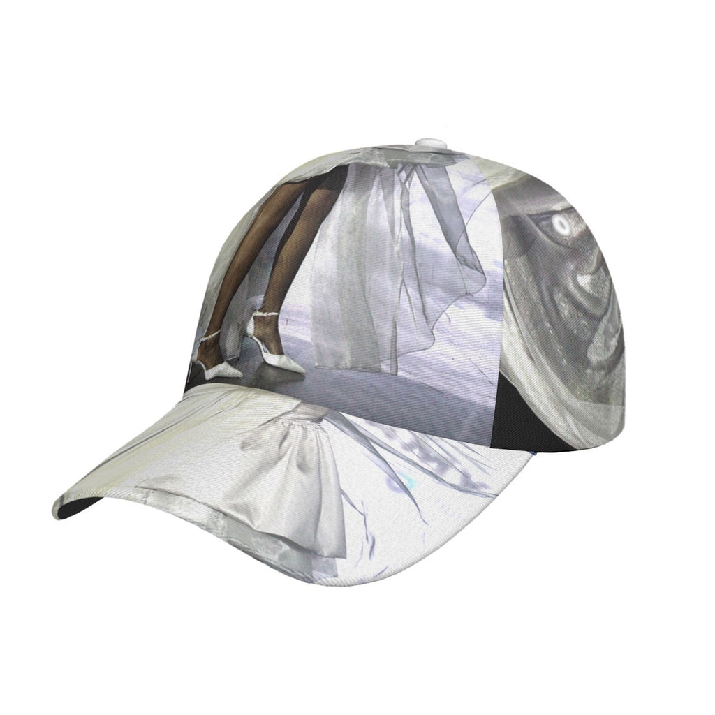 All-Over Print Peaked Cap With Box