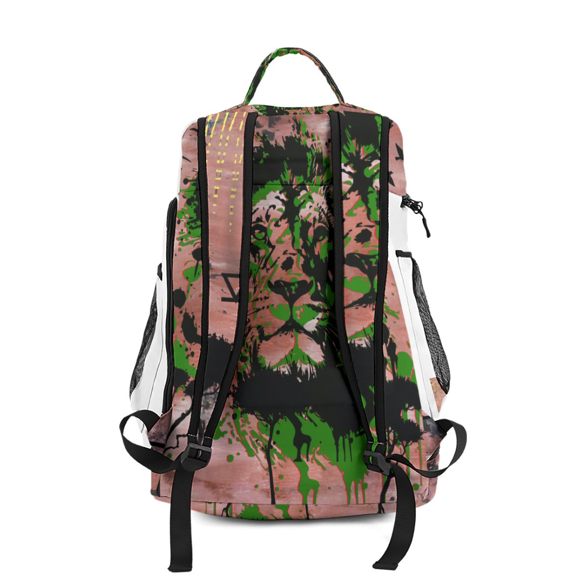 All-Over Print Multifunctional Backpack
