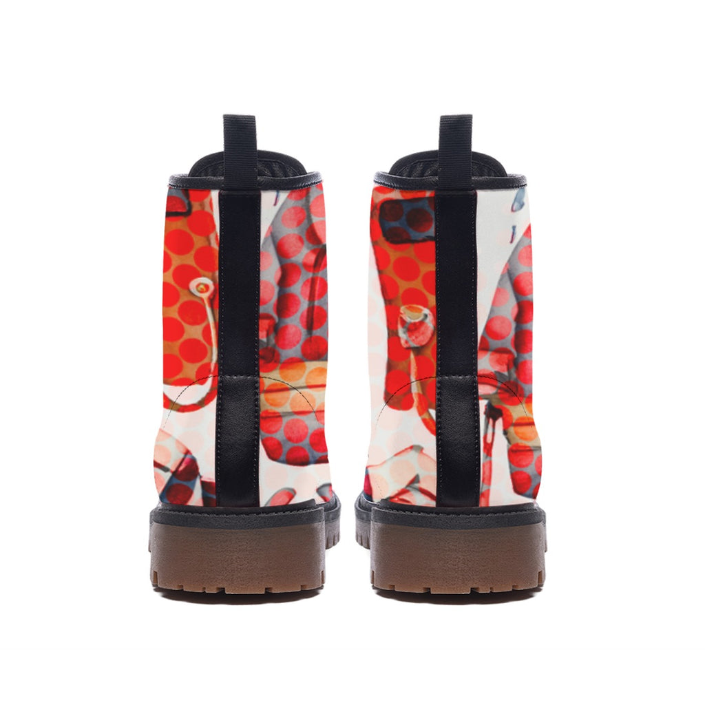 All-Over Print Women's Martin Short Boots