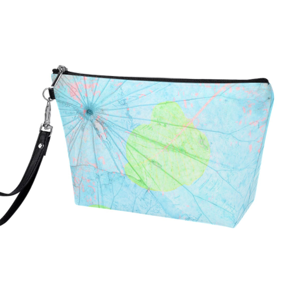 Cosmetic Bag With Black Handle