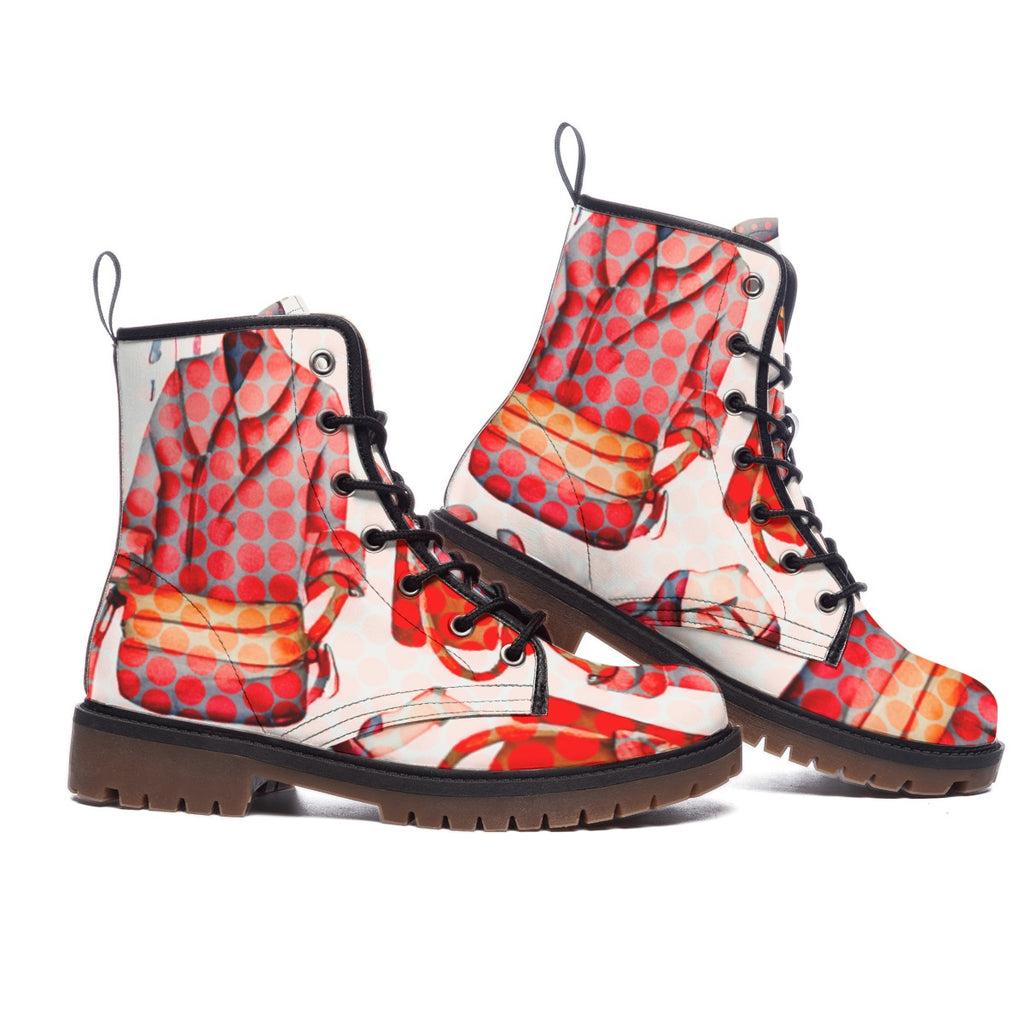 All-Over Print Women's Martin Short Boots