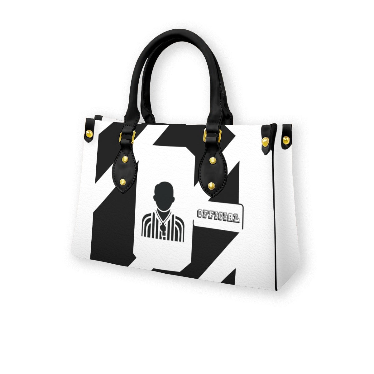 Women's Tote Bag With Black Handle