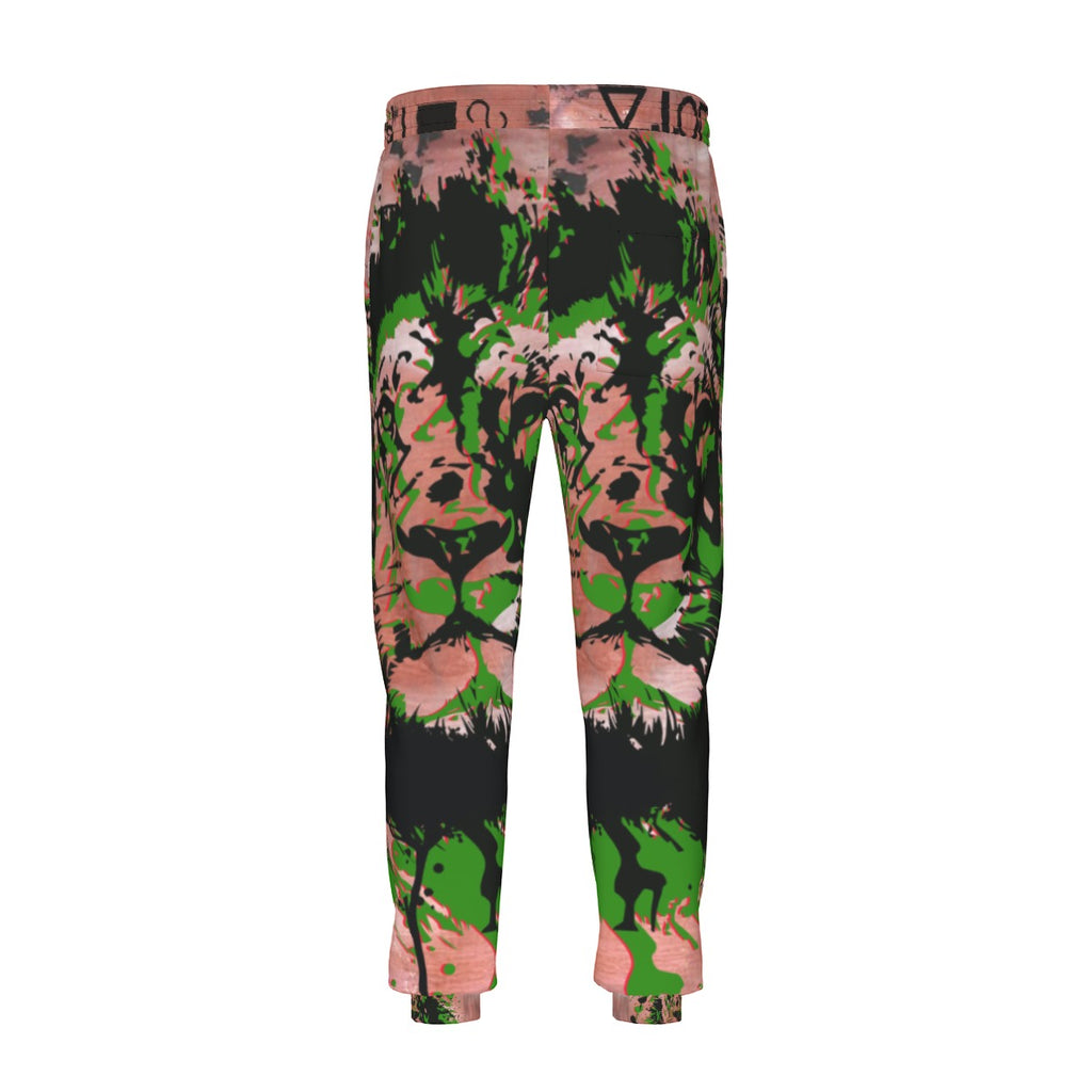 All-Over Print Men's Sweatpants With Waistband