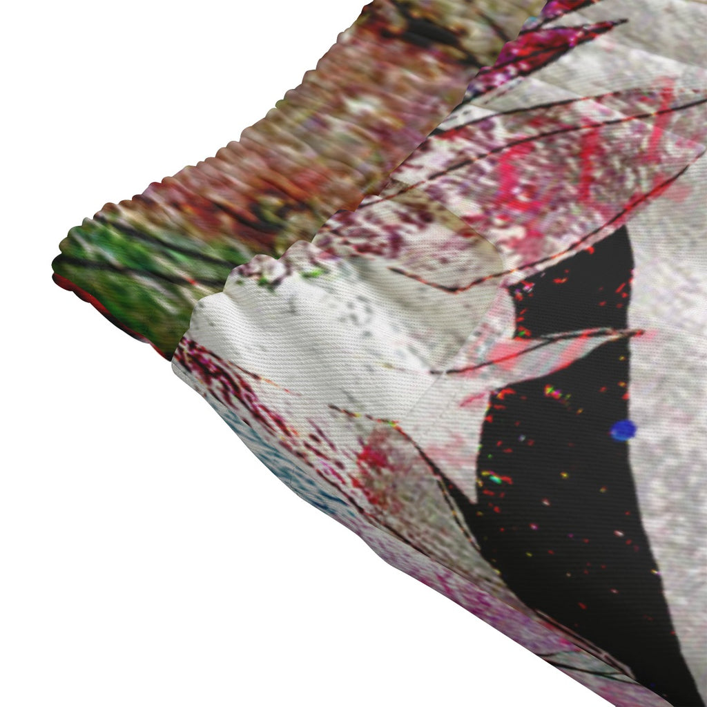 All-Over Print Women's Front Mid-slit Skirt | 245GSM Cotton