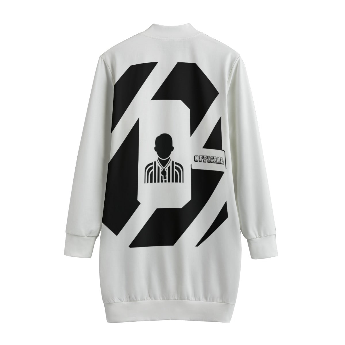 All-Over Print Women's Length Baseball Jackets