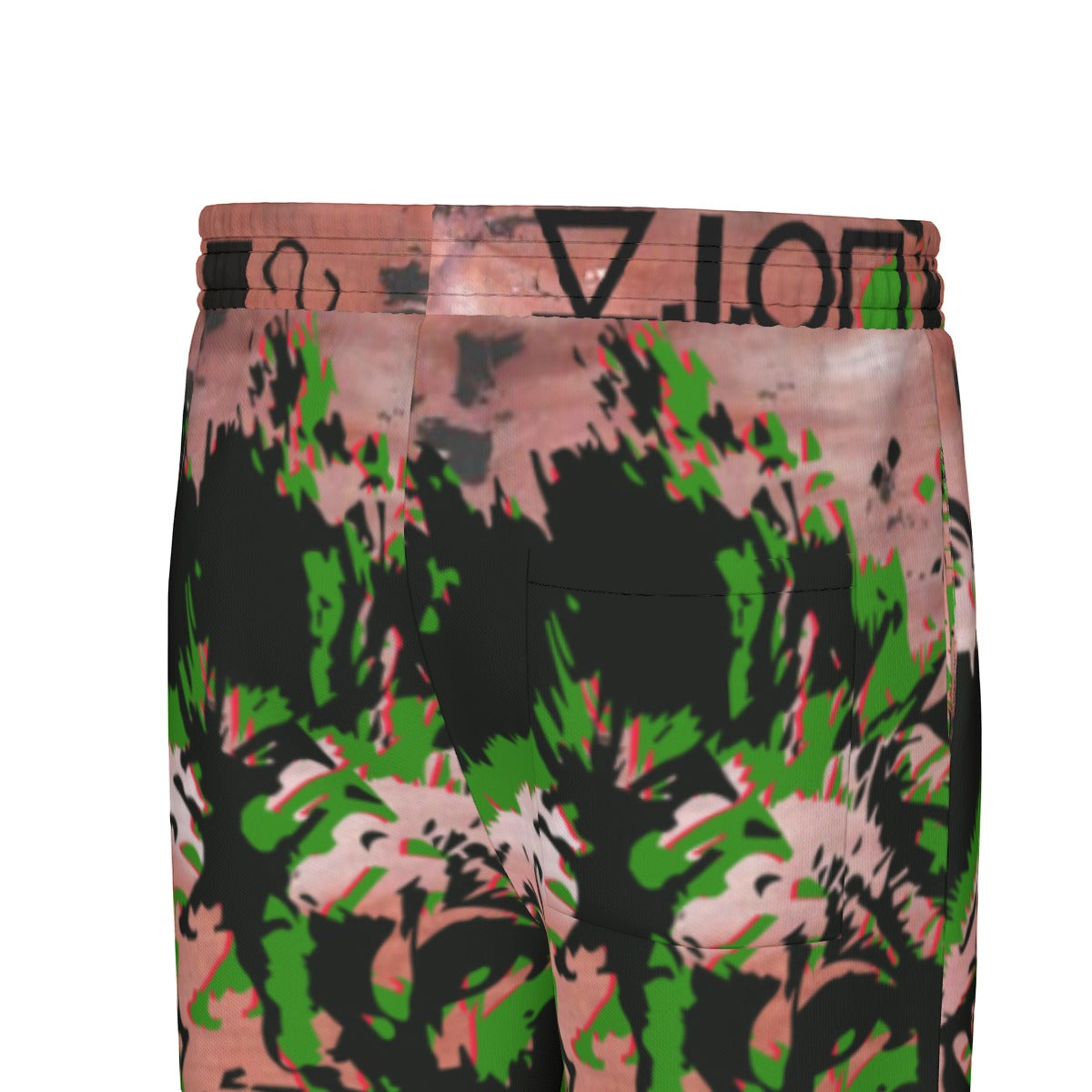 All-Over Print Men's Sweatpants With Waistband