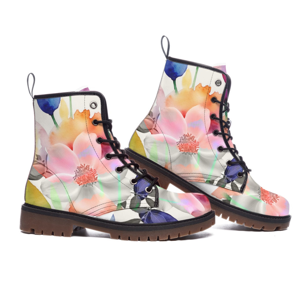 All-Over Print Women's Martin Short Boots