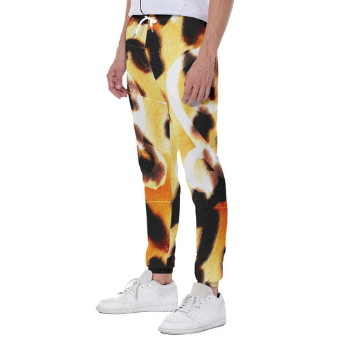 All-Over Print Men's Closed Bottom Light Weight Jogger