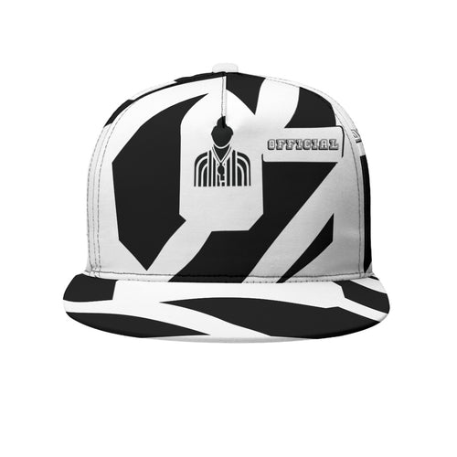 All-Over Print Flat-Brim Baseball Cap With Box