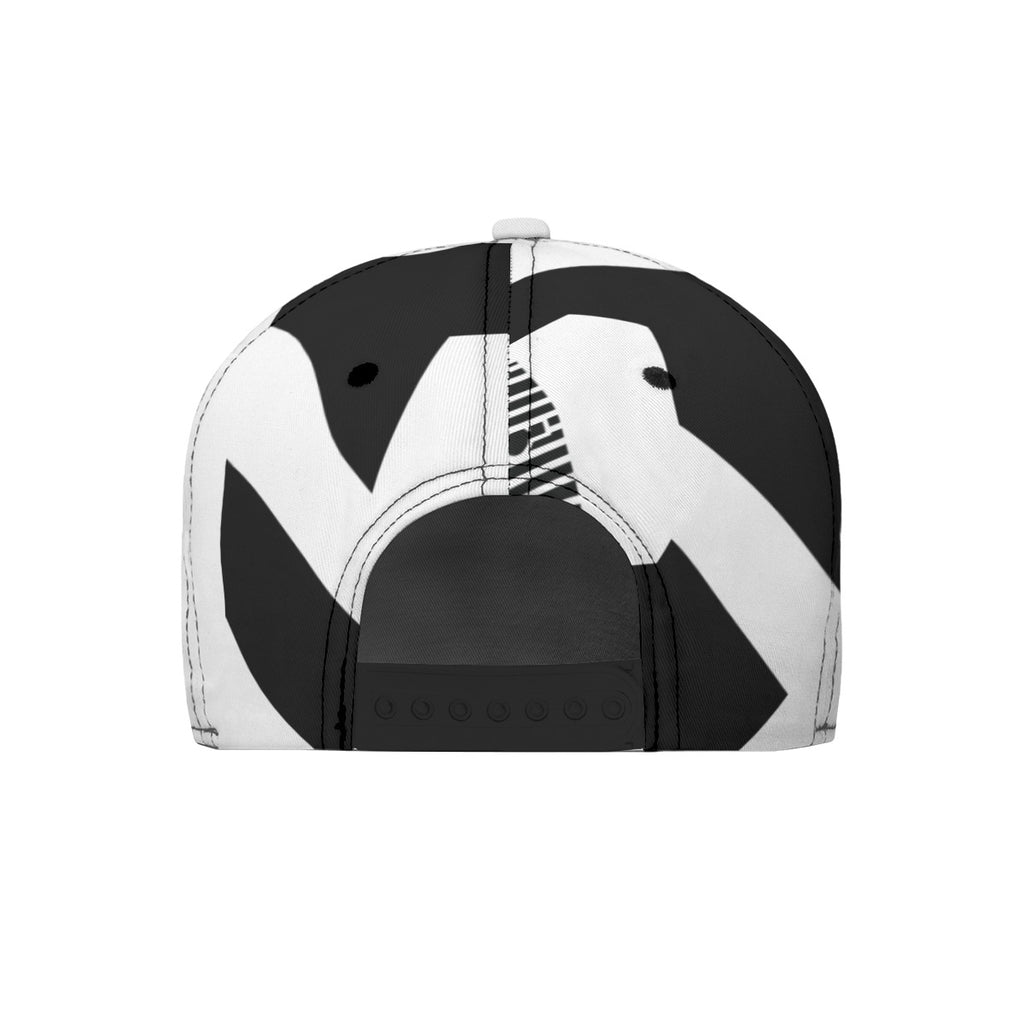 All-Over Print Flat-Brim Baseball Cap With Box