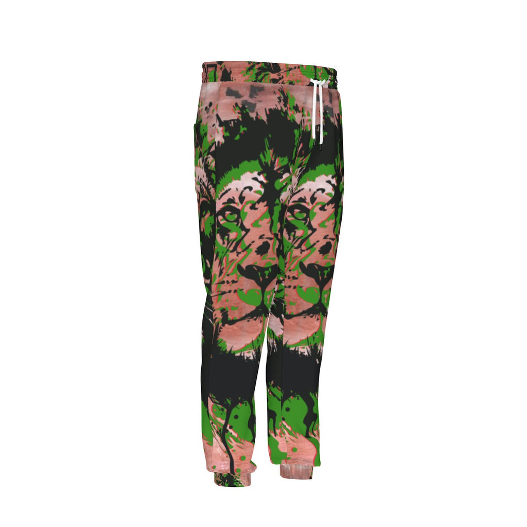 All-Over Print Men's Sweatpants With Waistband