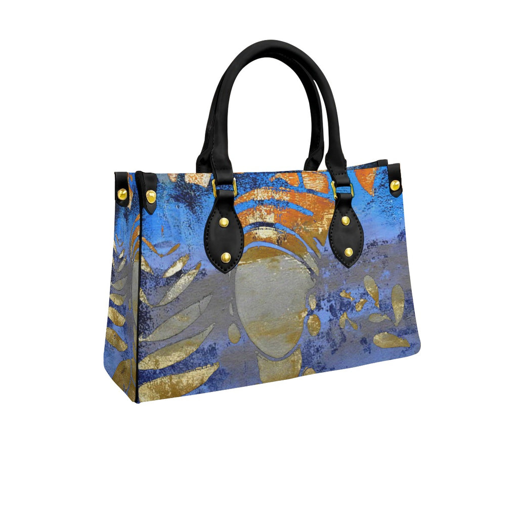Women's Tote Bag With Black Handle