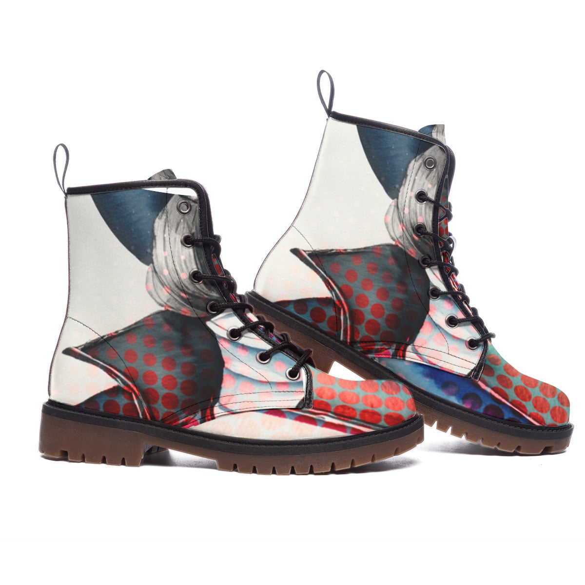 All-Over Print Women's Martin Short Boots