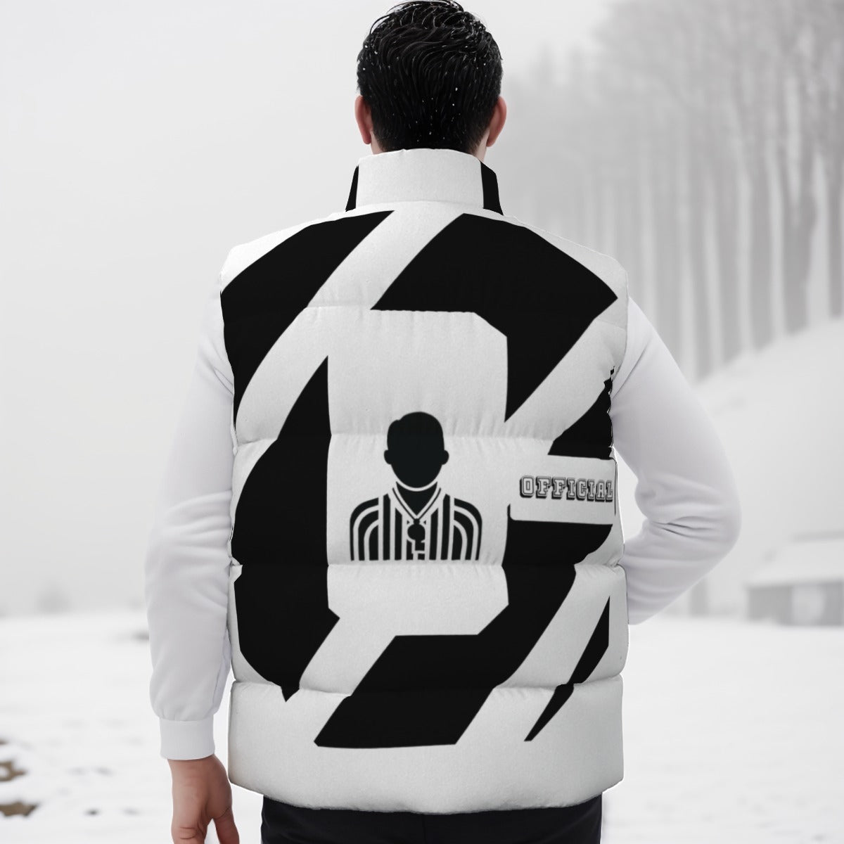 All-Over Print Unisex Down Vest