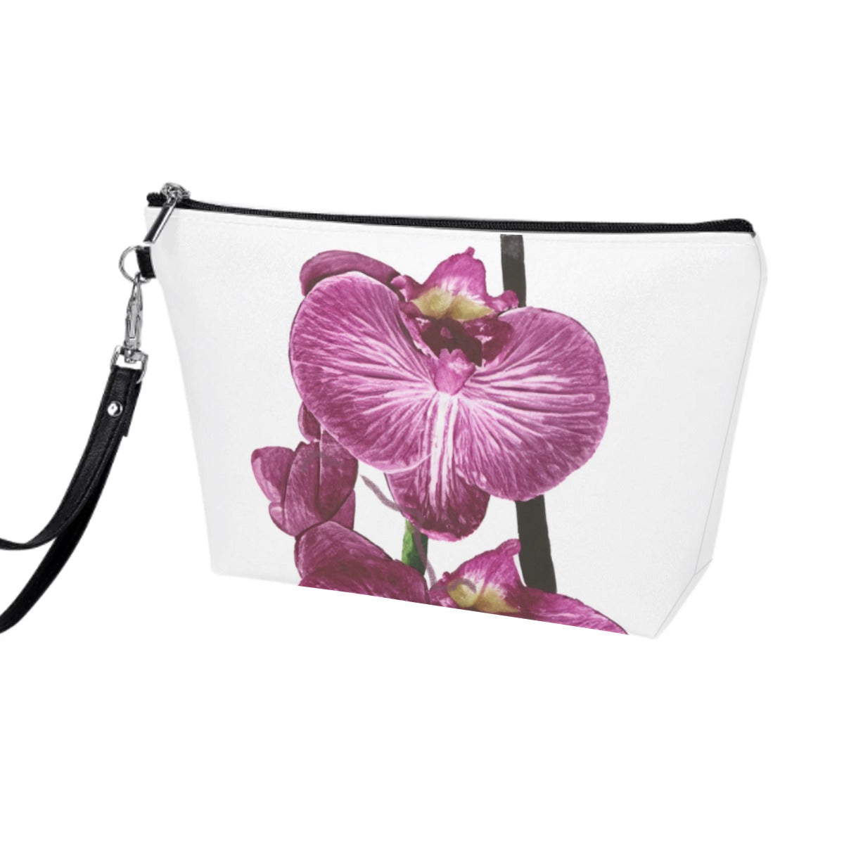 Cosmetic Bag With Black Handle