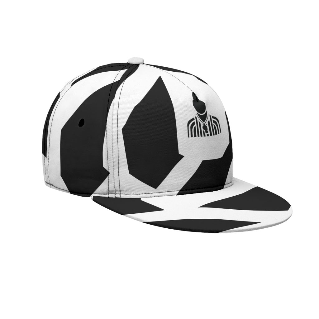 All-Over Print Flat-Brim Baseball Cap With Box