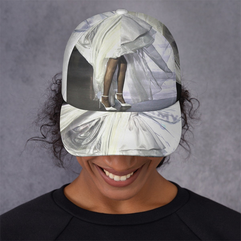 All-Over Print Peaked Cap With Box