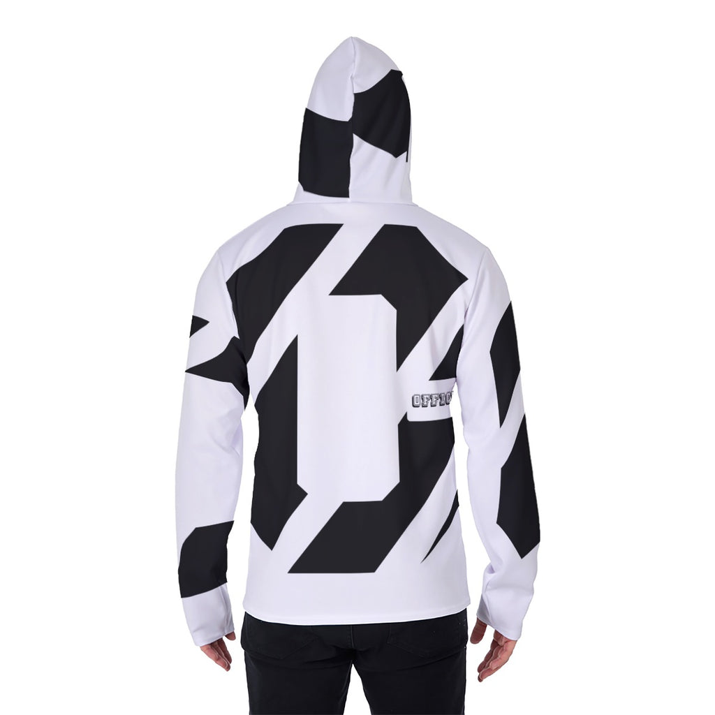 All-Over Print Men's Pullover Hoodie With Mask